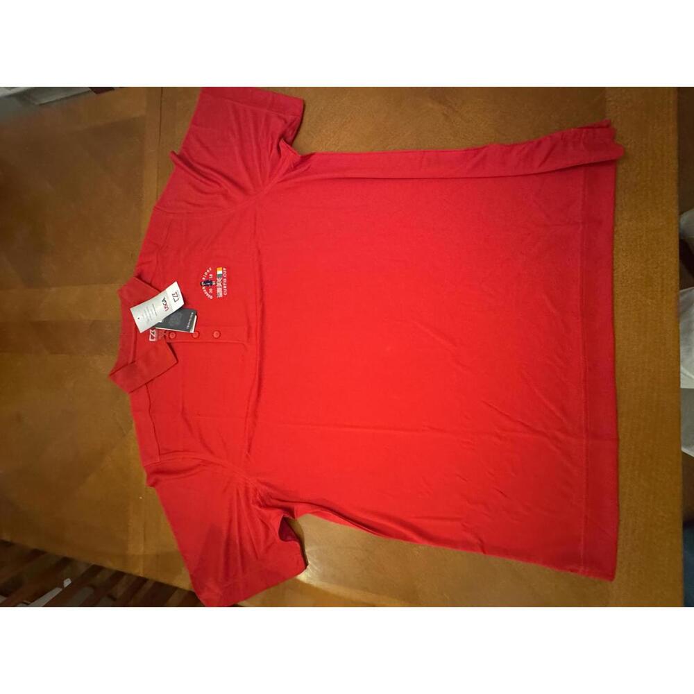 USGA Red Polo Shirt Quaker Cup 2020 Edition Size XL Cutter & Buck